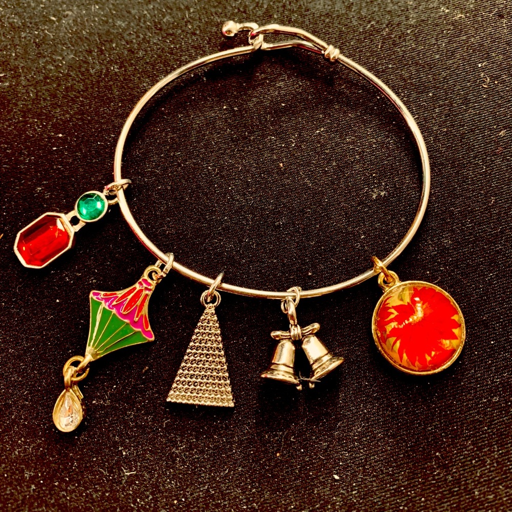 Christmas Charm Breloques Bangles